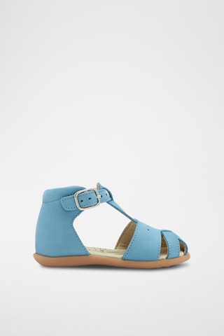 Leren Sandalen - Hemelsblauw