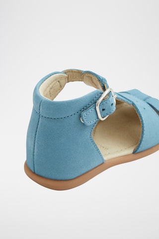 Leren Sandalen - Hemelsblauw