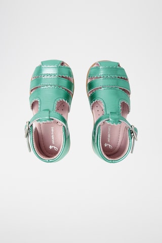 Leren Sandalen - Groen