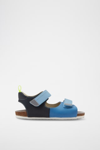 Leren Sandalen - Blauw 