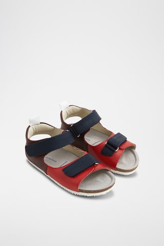 Leren Sandalen - Rood 