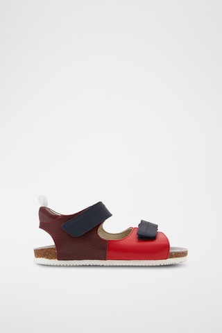 Leren Sandalen - Rood 
