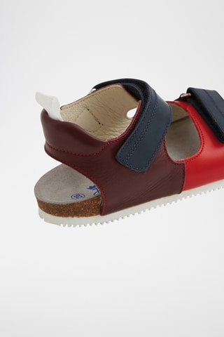 Leren Sandalen - Rood 