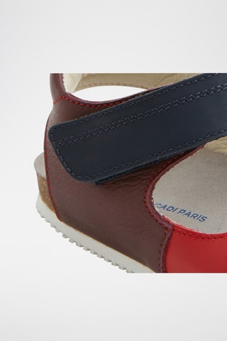 Leren Sandalen - Rood 