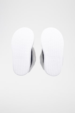 Gevoerde Hoge Leren en Schapenwollen Sneakers - Marineblauw