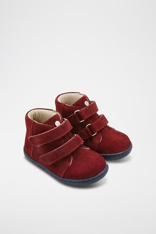 Nubuck Boots - Bordeauxrood