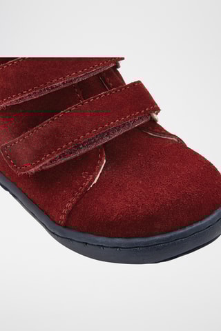 Nubuck Boots - Bordeauxrood