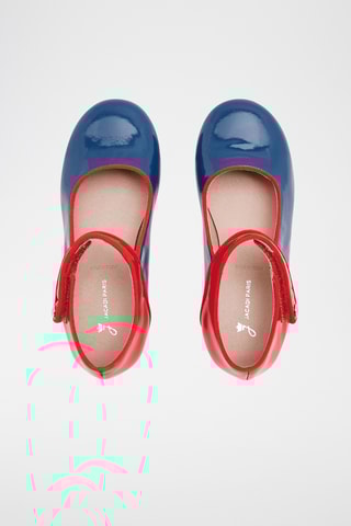 Lakleren Mary Janes - Marineblauw