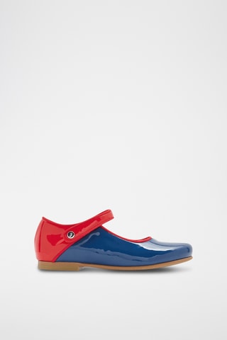 Lakleren Mary Janes - Marineblauw