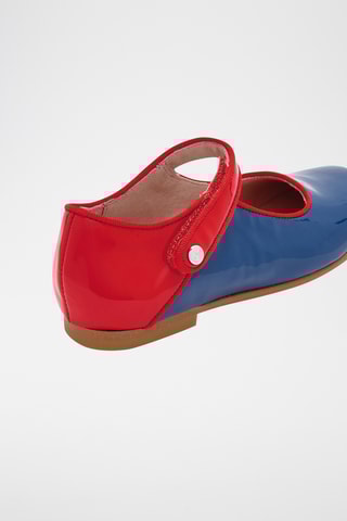 Lakleren Mary Janes - Marineblauw