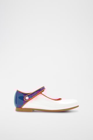 Lakleren Mary Janes - Wit