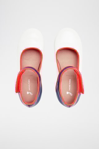 Lakleren Mary Janes - Wit