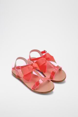 Lakleren Sandalen - Rood