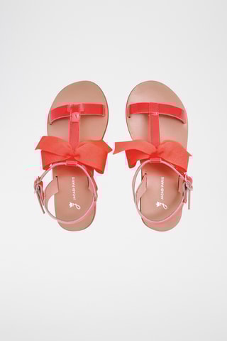 Lakleren Sandalen - Rood