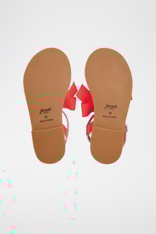 Lakleren Sandalen - Rood