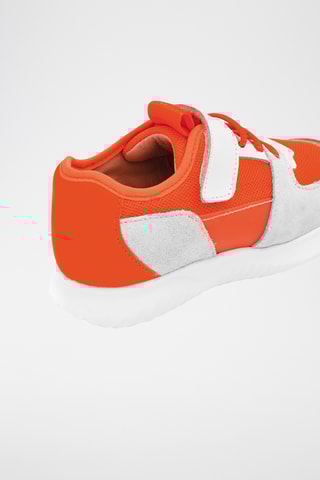 Leren Sneakers - Oranje