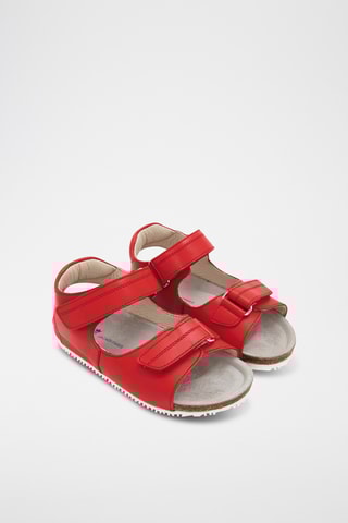 Leren Sandalen - Rood