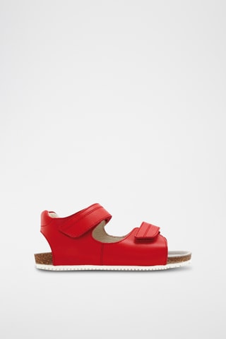 Leren Sandalen - Rood