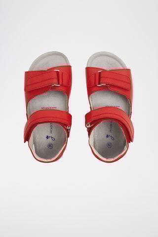 Leren Sandalen - Rood