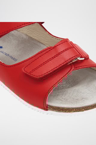 Leren Sandalen - Rood