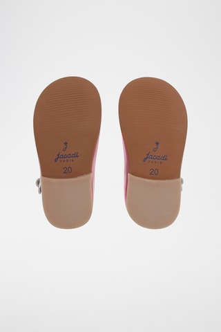 Leren Mary Janes - Roze