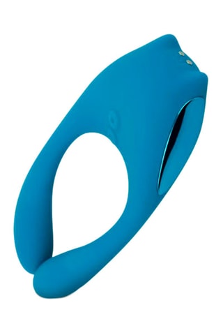 Vibromasseur Moqqa Bleu - 12 cm