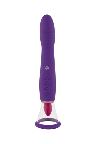 Stimulateurs Pleasure Pump Violet - 26 cm