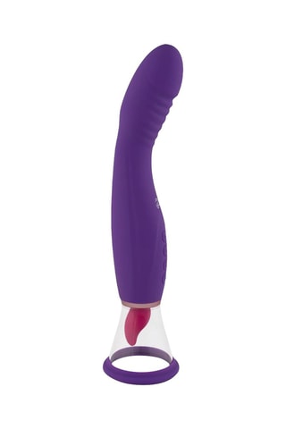 Stimulateurs Pleasure Pump Violet - 26 cm