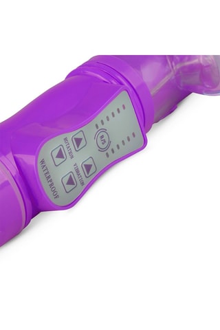 Vibromasseur Rabbit EasyToys Violet - 21,5 cm