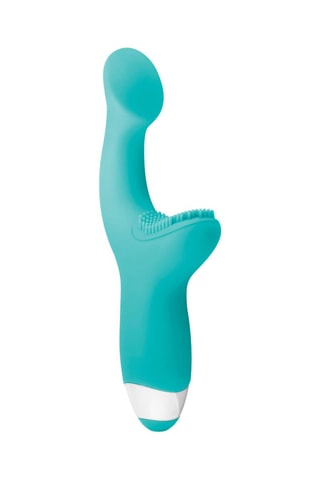 Vibromasseur waterproof 
Turquoise - 19 cm