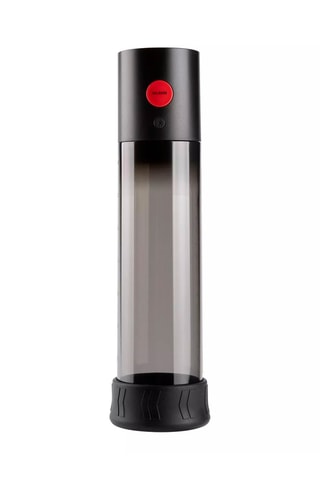 Pompe pénienne vibrante Macho Work - Transparent et noir