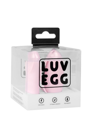 Oeuf vibrant waterproof et télécommandé - Rose - 7 cm