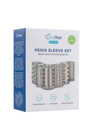 6 gaines à pénis Transparent