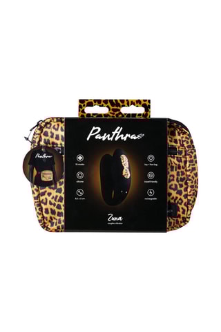 Vibrateur pour couples Zuna Jaune et noir - 7 cm