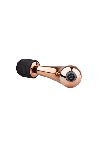 Mini vibromasseur 
Doré rose - 13 cm