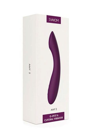 Vibromasseur Amy 2 - Violet - 5 cm