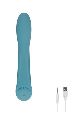 Vibromasseur Technology G-Spot Turquoise - 20 cm