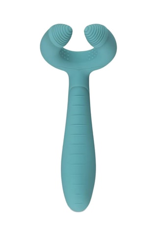 Vibromasseur waterproof Couples Good Vibes Only Noam - Turquoise 10 cm