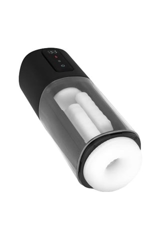 Masturbateur vibrant CX11 - Noir - 12,5 cm