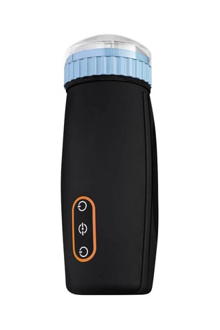 Masturbateur Deluxe Vibrating Noir - 24,3 cm