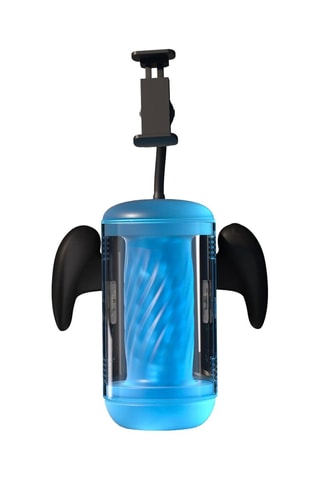 Masturbateur Wingman Lite Bleu et noir - 15,8 cm