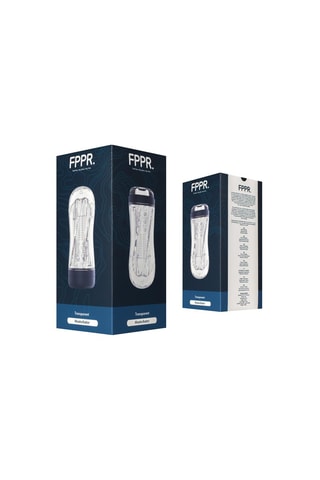 Masturbateur FPPR Transparent - 18 cm