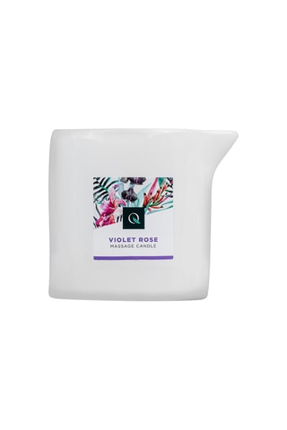Bougie de massage - Rose violette - 200 g