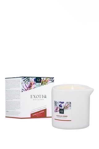 Bougie de massage Exotiq - Vanille ambré - 60 g