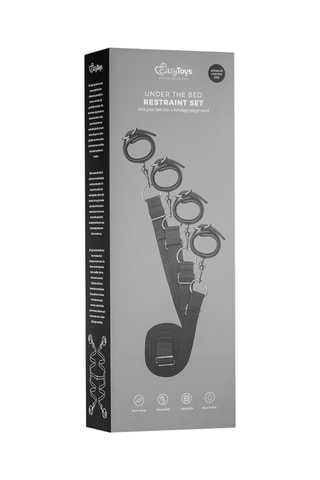 4 menottes de contrainte - Noir