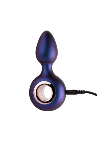Plug anal vibrant Deep Space - Violet - 6,5 cm