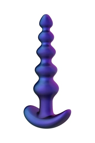 Plug anal vibrant télécommandé Galaxy Force - Violet - 10 cm