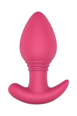 Plug anal vibrant Axel - Rose - 9 cm