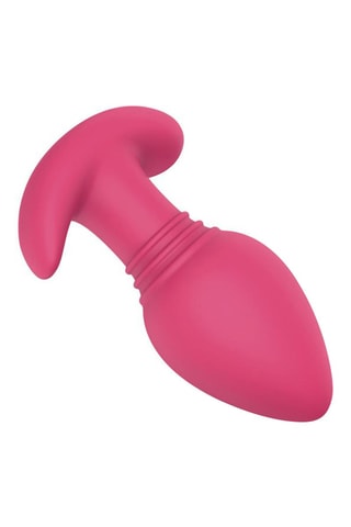 Plug anal vibrant Axel - Rose - 9 cm