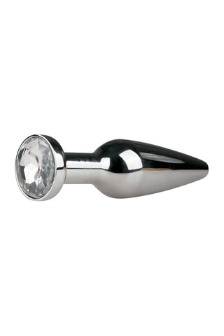 Plug anal métallique L - 9,8 cm